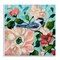 Stupell Industries Blue Bird & Bold Flowers Wall Plaque Art Design by Raquel Roth